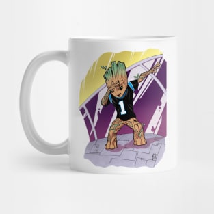 Baby Groot Dabbing (Panther Jersey) Mug